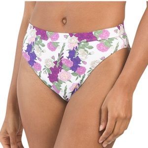 NWT Dippin Daisy Iris Floral Swim Bottom